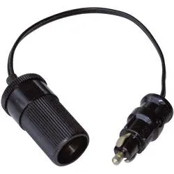 BAAS Adapterkabel BA14 Passend für (Details) Normsteckdosen, Zigarettenanzünderstecker Adapter 12 oder 24 V/DC