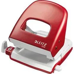 LEITZ B&uuml;rolocher NewNeXXt 5.5mm 50080025 rot f. 30 Blatt