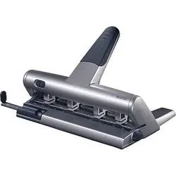 LEITZ Mehrfachlocher AKTO 4-6/6mm 51140084 silber, 3mm/30Blatt A6-A2