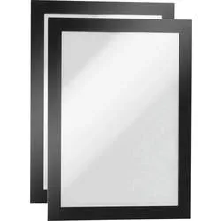 DURABLE Sichtfenster Duraframe 4871/01 schwarz, selbstklebend 2 Stk.