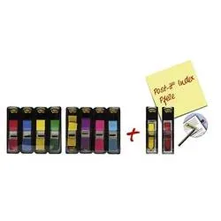 Post-it Haftmarker Pfeil 1,19 x 4,32 cm Farbig sortiert 10 Stück à 35 Streifen