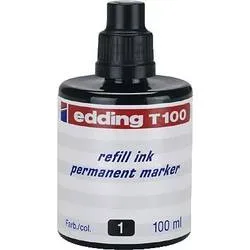 EDDING Tinte 100ml T-100-1 schwarz