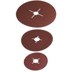 Wolfcraft 2469000 Schleifpapier für Schleifteller ungelocht Körnung 100 (Ø) 125 mm 5 St.