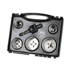 Wolfcraft 3764000 Lochsägen-Set 6teilig 35 mm, 40 mm, 51 mm, 65 mm, 68 mm 1 Set