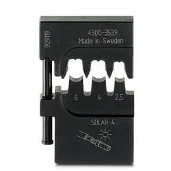 Phoenix Contact CRIMPFOX-M SR 6-2/DIE 1212472 Crimpgesenk Solar-Steckverbinder geeignet für MC4 2.5 bis 6 mm² Passend
