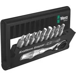 Wera BC BR 9 05073645001 Umschaltknarren-Set 1/4 (6.3 mm) 87 mm