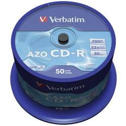 Verbatim 43343 CD-R Rohling 700 MB 50 St. Spindel