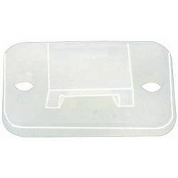 HellermannTyton TY3G1S-PA66-NA-C1 Befestigungssockel selbstklebend, schraubbar 151-11319 halogenfrei, UV-stabilisiert,
