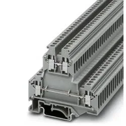 Phoenix Contact 2771010 Durchgangsreihenklemme 5.2 mm Schrauben Grau 50 St.