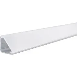 Paulmann 70262 Delta Profil-Diffusor Aluminium (L x B) 100 cm x 2 cm Piece 1 St.