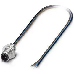 Phoenix Contact 1530582 Sensor-/Aktor-Einbausteckverbinder M5 Stecker, Einbau 0.50 m Polzahl Sensoren: 3 1 St.