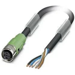 Phoenix Contact 1518397 Sensor-/Aktor-Steckverbinder, konfektioniert M12 Buchse, gerade 15.00 m Polzahl Sensoren: 5 1