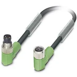 Phoenix Contact 1682061 Sensor-/Aktor-Steckverbinder, konfektioniert M8 Stecker, gewinkelt, Buchse, gerade 30.00 cm