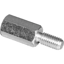 PB Fastener S45530X35 Abstandsbolzen (L) 35 mm M3 x 7 M3 x 6 Stahl verzinkt 10 St.