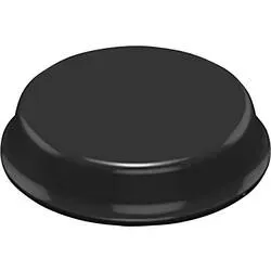3M SJ 6344 Gerätefuß selbstklebend, rund Schwarz (Ø x H) 19 mm x 4 mm 1 St.