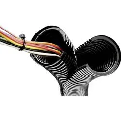 LAPP 61806660/1 SILVYN® SPLIT 37 Wellrohr Schwarz 31.70 mm Meterware