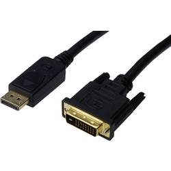 Digitus -  DisplayPort Adapterkabel, Schwarz, One Size
