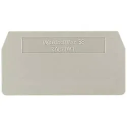 Weidmüller 7907370000-1 Abschlussplatte Passend für (Details): ZDU, ZPE 6 Beige 1 St.
