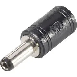 TRU COMPONENTS 1582305 Niedervolt-Adapter Niedervolt-Stecker - Niedervolt-Buchse 5.5 mm 2.1 mm 5.6 mm 2.5 mm 1 St.