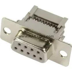 HARTING 09662186500 D-SUB Buchsenleiste 180 ° Polzahl: 15 Schneid-Klemm 1 St.
