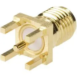Amphenol SMA6251A1-3GT50G-50 SMA6251A1-3GT50G-50 SMA-Steckverbinder Buchse, Einbau vertikal 50 ? 1 St. Piece