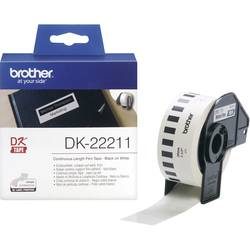 PTOUCH Endlos-Etiketten 29mmx15.24m DK-22211 QL-500/550 Film weiss Rolle