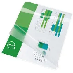 GBC Document Laminierfolien A4 Glänzend 80 Mikron (2 x 80) Transparent 100 Stück