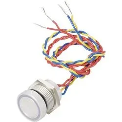 APEM PBARAAFB000K0B PBARAAFB000K0B Piezotaster 24 V DC/AC 0.2 A 1 x Aus/(Ein) tastend Blau IP69K 1 St.