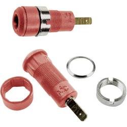Stäubli SLB2-F2,8 Laborbuchse Buchse, Einbau vertikal Stift-Ø: 2 mm Rot 1 St. Piece