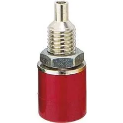 TRU COMPONENTS Laborbuchse Buchse, Einbau vertikal Stift-Ø: 4 mm Rot 1 St.