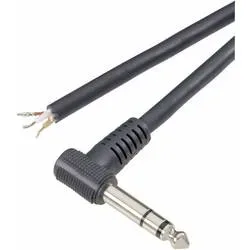BKL Electronic 1101058 Klinken-Steckverbinder 6.35 mm - Stereo Polzahl:3 1 St.
