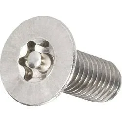 TOOLCRAFT 888799 Senkkopfschraube M3 12 mm T-Profil mit Stift Edelstahl A2 10 St.
