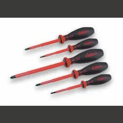 Cimco Cimco Werkzeuge VDE Schraubendreher-Set 5teilig Schlitz