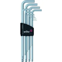 Wiha Innen-Sechskant Winkelschraubendreher-Set 1.5 mm, 2 mm, 2.5 mm, 3 mm, 4 mm, 5 mm, 6 mm, 7 mm, 8 mm, 9 mm, 10 mm