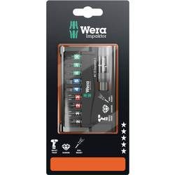 Wera 8740/51/55/67-9/IMP DC 05073980001 Bit-Set 10teilig Kreuzschlitz Phillips, Kreuzschlitz Pozidriv, Innen-Sechskant,