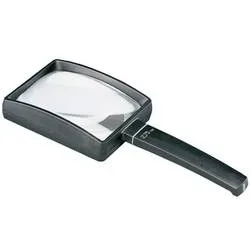 Eschenbach 2655175 Handlupe Vergrößerungsfaktor: 2.8 x Linsengröße: (L x B) 100 mm x 75 mm Schwarz