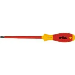 VDE Schlitz-Schraubendreher Wiha 320N 00821 Klingenbreite: 3 mm Klingenlänge: 100 mm