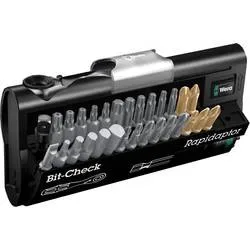 Wera BC BR 30 8001 A SB 05073640001 Bit-Set 31teilig Schlitz, Kreuzschlitz Phillips, Kreuzschlitz Pozidriv,