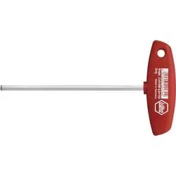 Wiha 334R SW 3,0x100 Werkstatt Innen-Sechskantschraubendreher Schlüsselweite (metrisch): 3 mm Klingenlänge: 100 mm