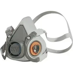 3M 6200M Atemschutz Halbmaske ohne Filter Größe: M EN 140 DIN 140