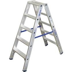 Alu-Stufendoppelleiter, 2 x 6 Stufen