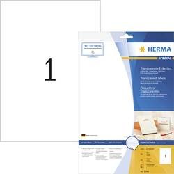 HERMA Folienetiketten 210x297mm 8964 transparent 10 St./10 Blatt
