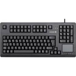 CHERRY Touchboard G80-11900 USB-Tastatur Deutsch, QWERTZ, Windows® Schwarz Integriertes Touchpad, Maustasten, 19