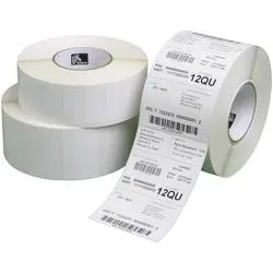 Zebra Etiketten Rolle 57 x 32 mm Thermodirekt Papier Weiß 25200 St. Permanent haftend 800262-125 Universal-Etiketten