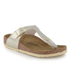 Birkenstock Sandalen-Zehentrenner, Kinder , Silber 32