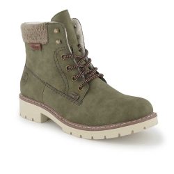 Rieker Schnürboots, Damen , Grün 36
