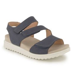 legero Sandale, Damen , Blau 37