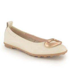 Hispanitas Ballerina, Damen , Creme 38