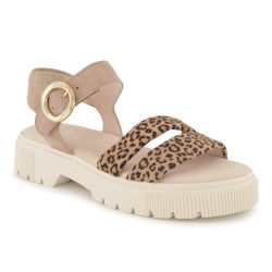 Gabor Sandale, Damen , Beige 7.5