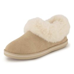 Skechers Geschlossener Hausschuh, Damen , Beige 36